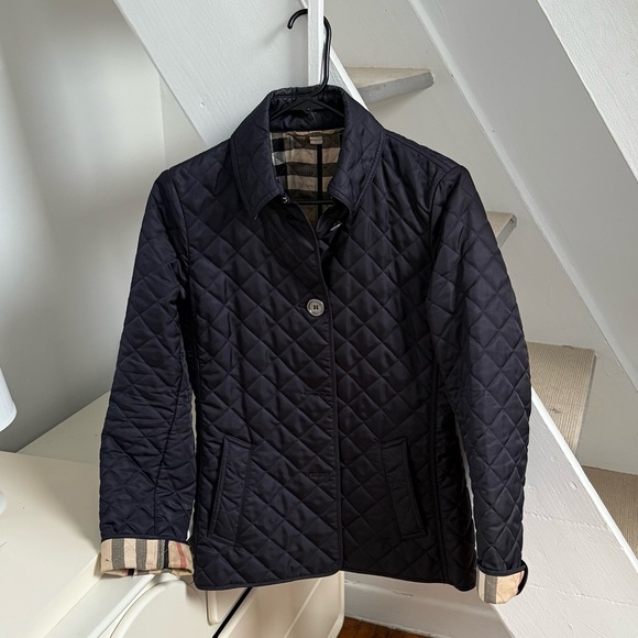 Burberry Women’s Jacket Navy - Picture 2 of 10